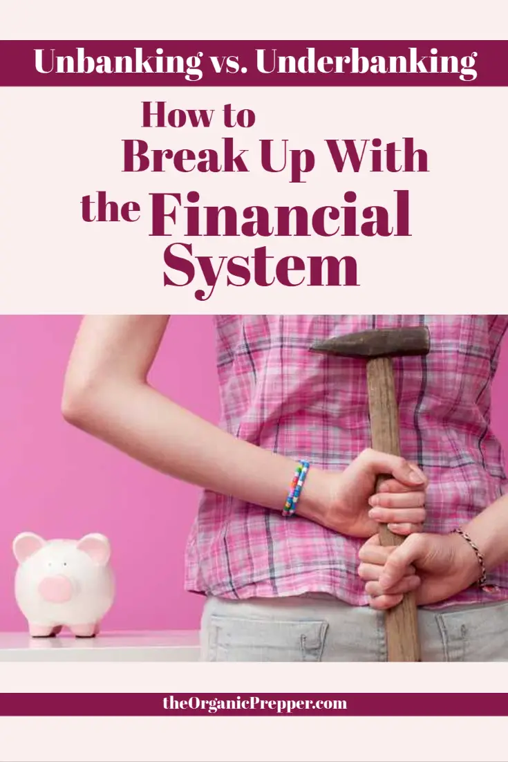 Unbanking vs. Underbanking: How to Break up With the Financial System
