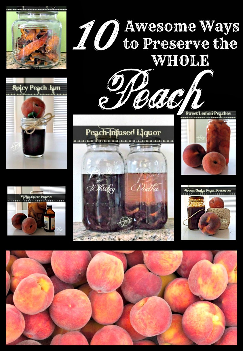 10 Awesome Ways to Preserve Peaches