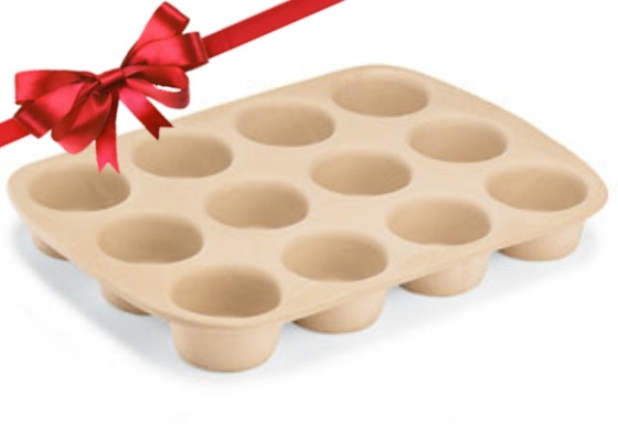 Stoneware muffin pan (1)