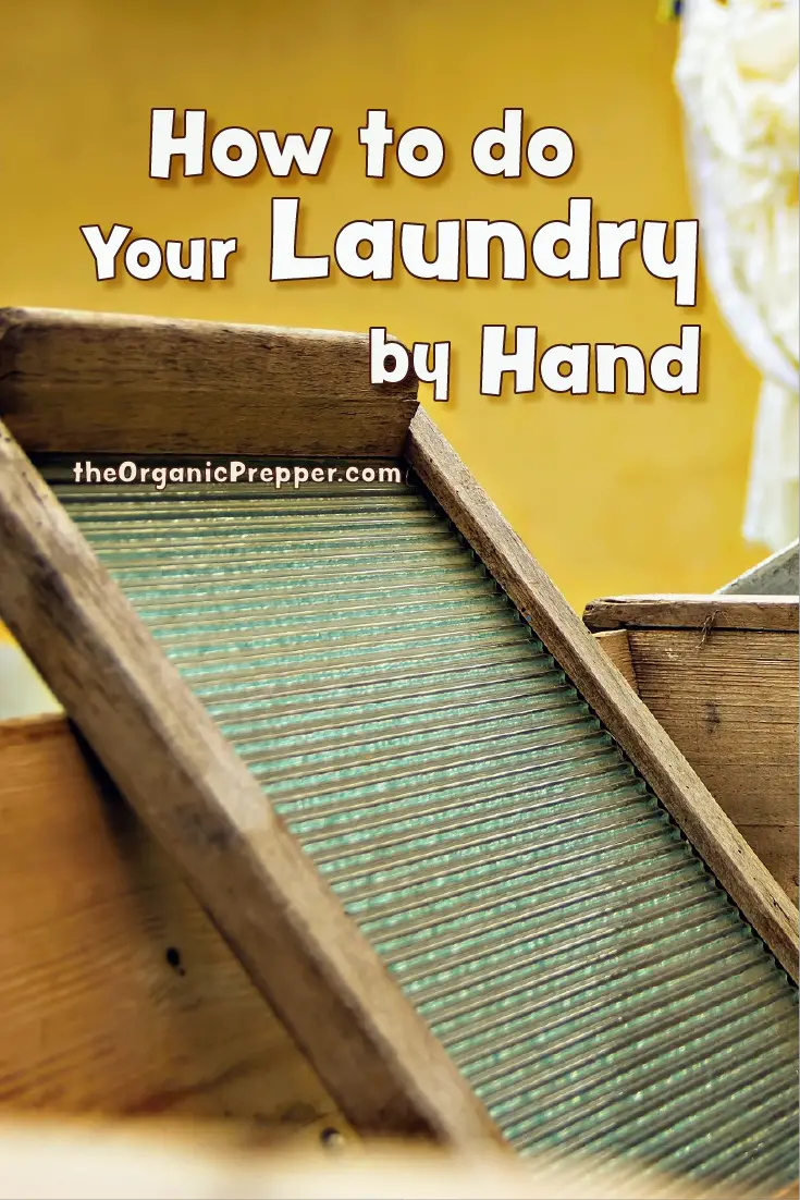 How to Do Your Laundry by Hand