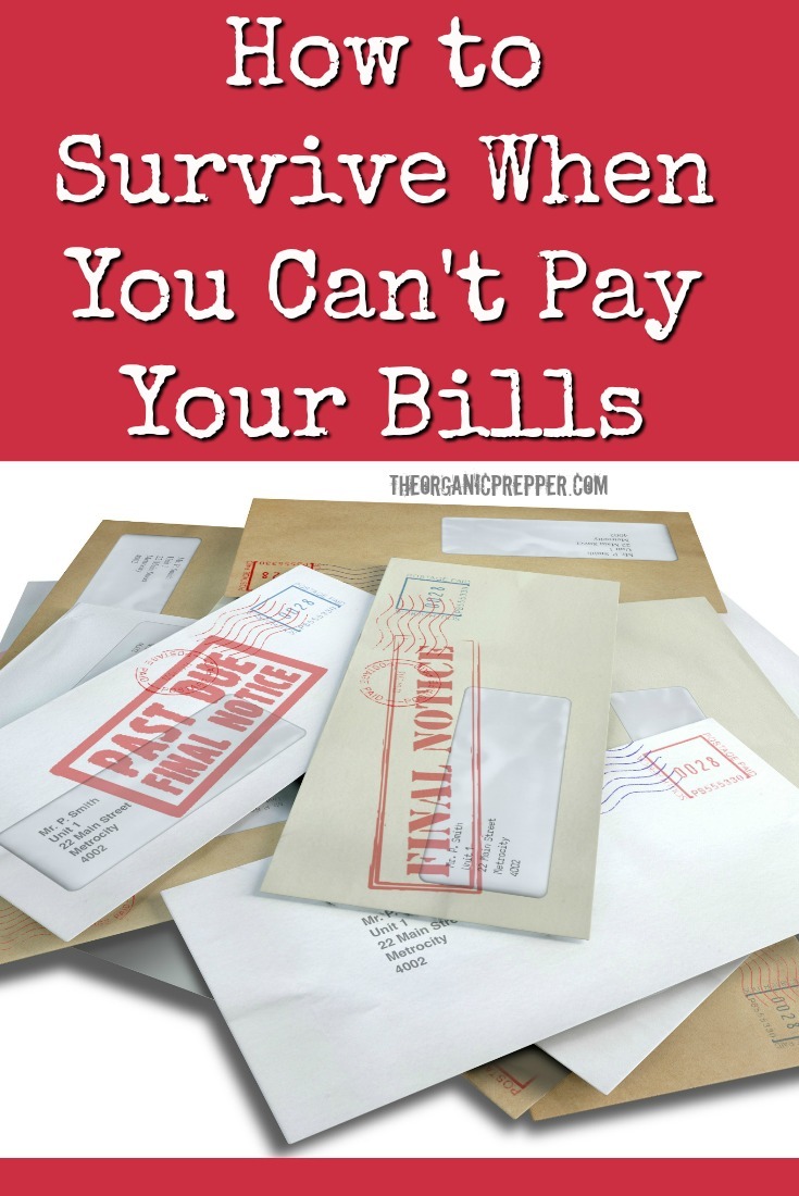 How to Survive When You Can\'t Pay Your Bills