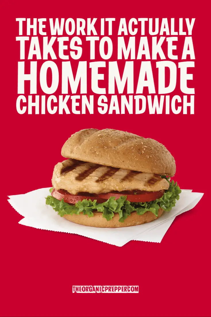 The Work It Actually Takes to Make a Homemade Chicken Sandwich