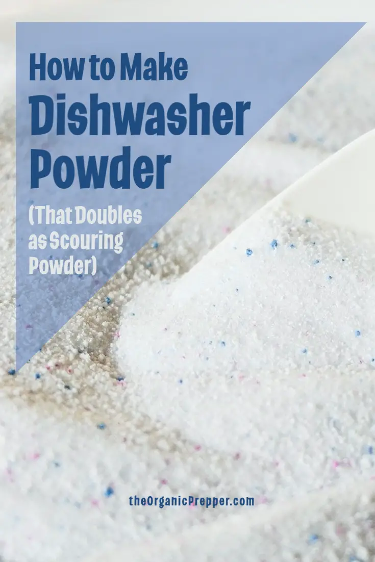 How to Make Dishwasher Powder (That Doubles as Scouring Powder)