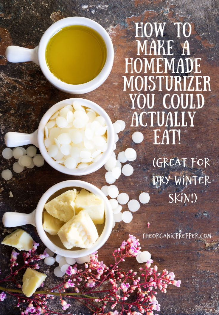 How to Make a Homemade Moisturizer You Could Actually Eat!