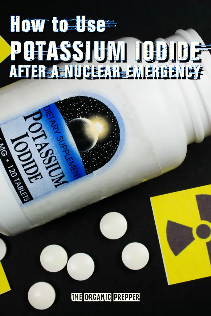 Cómo usar yoduro de potasio después de una emergencia nuclear