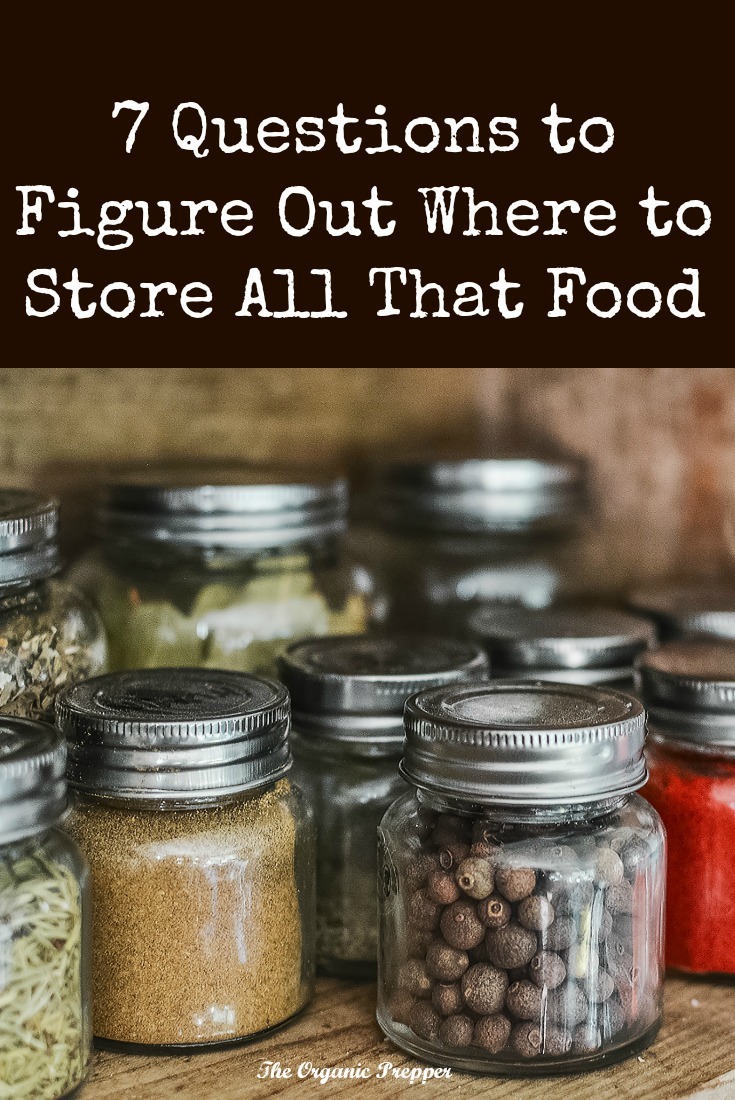 Wondering where to store all that food? Look at each room with new eyes and ask yourself these seven questions.