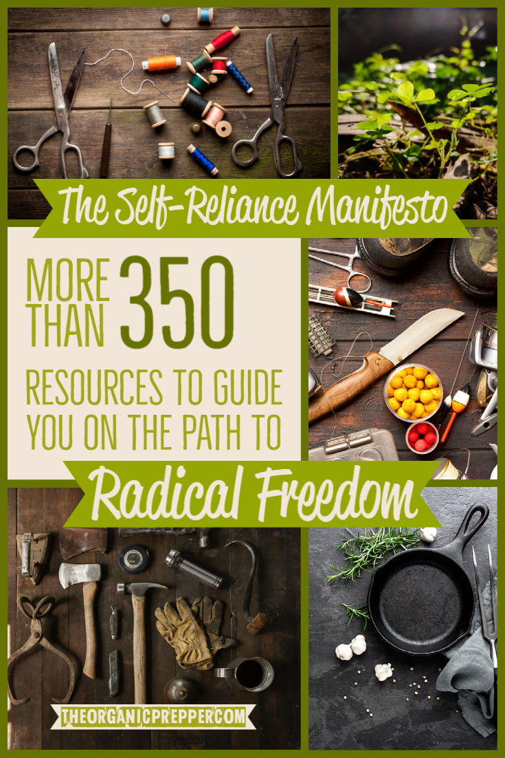 The Self-Reliance Manifesto: More Than 350 Resources to Guide You on the Path to Radical Freedom