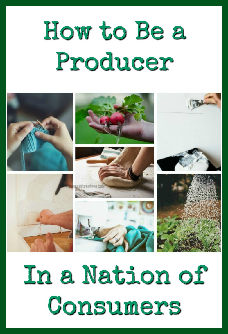 How to Be a Producer in a Nation of Consumers