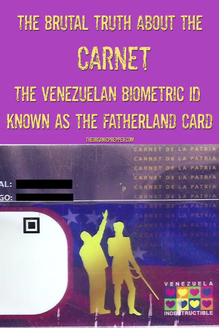 The Brutal Truth About the CARNET: The Venezuelan Biometric ID Also Known as the Fatherland Card