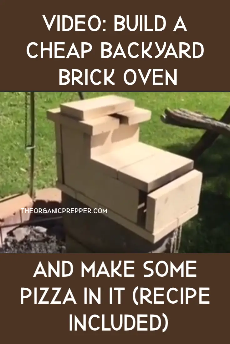 OFF-GRID: How to Build a Cheap Backyard Brick Oven