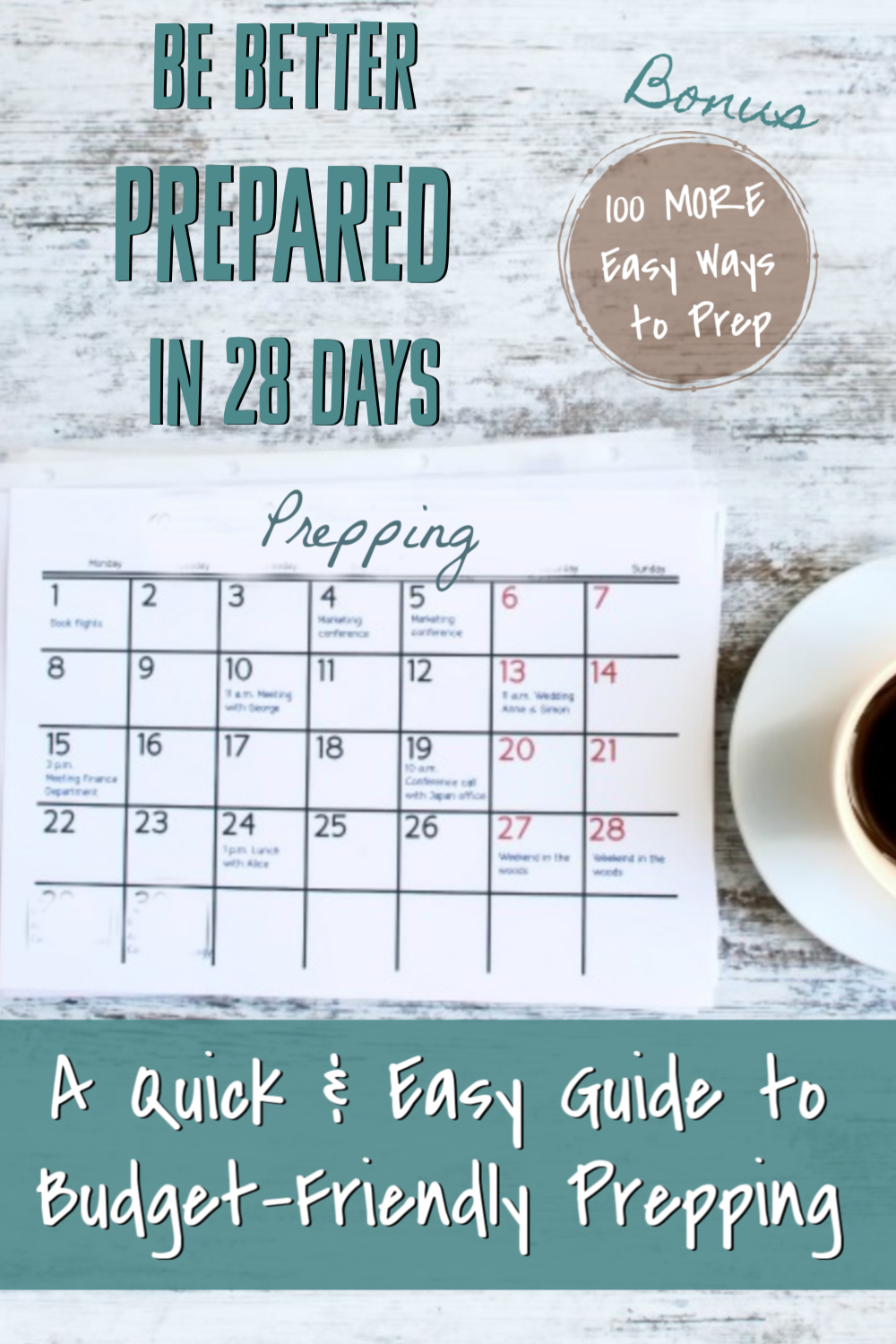 A Quick & Easy Guide To Budget-Friendly Prepping