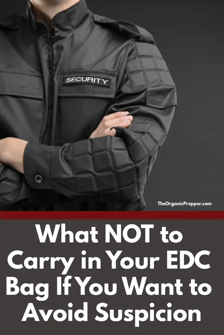 What NOT to Carry in Your EDC Bag If You Want to Avoid Suspicion