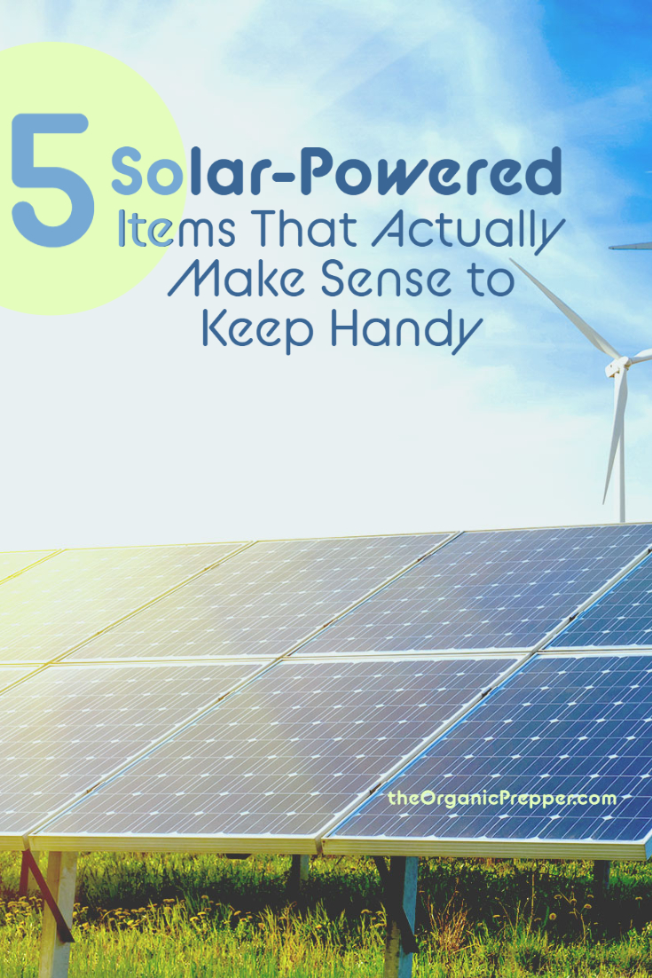 5 Solar-Powered Items That Actually Make Sense To Keep Handy