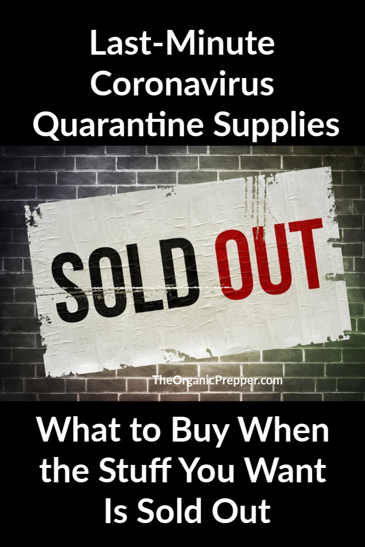 Last-Minute Coronavirus Quarantine Supplies: What to Buy (and Where to Get It) When the Stuff You Want Is Sold Out