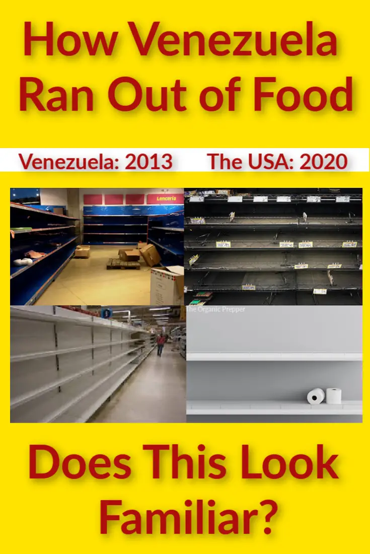 A Quick Reminder of How Venezuela RAN OUT of Food: Does This Look Familiar?