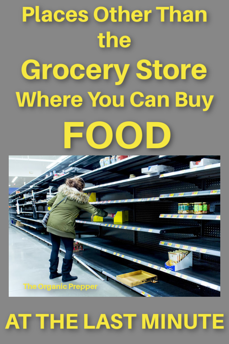 SHOP NOW: Places Other Than the Grocery Store Where You Can Buy Food at the Last Minute