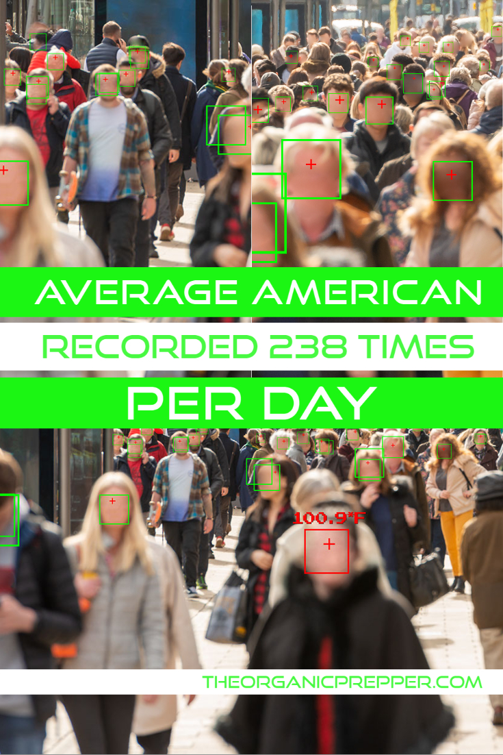 The Average American Is RECORDED 238 Times a Week