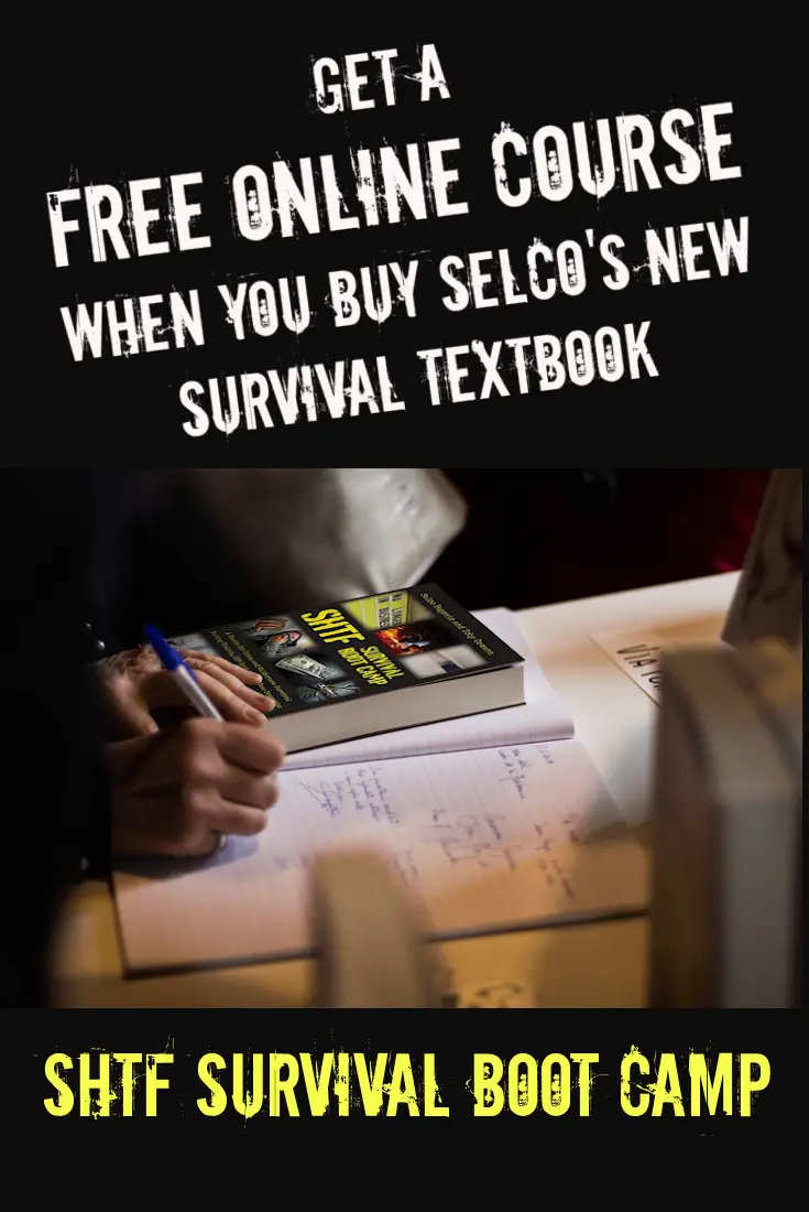 Get a FREE Online Course When You Buy Selco\'s NEW Survival Textbook