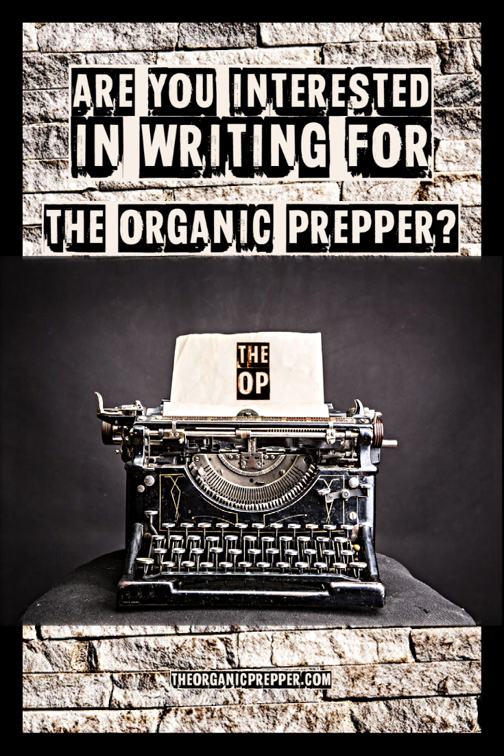 Are You Interested in Writing for The Organic Prepper?