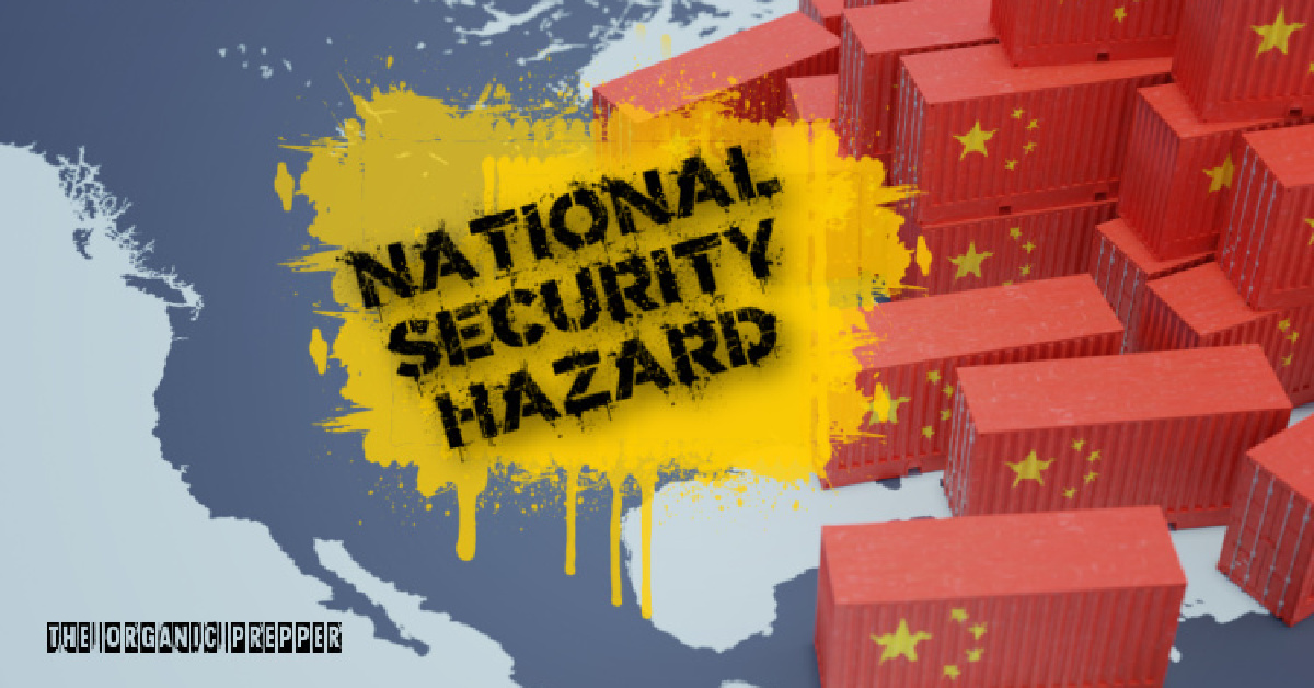 National Security Issue Most of Our Military Supplies Are MADE IN CHINA