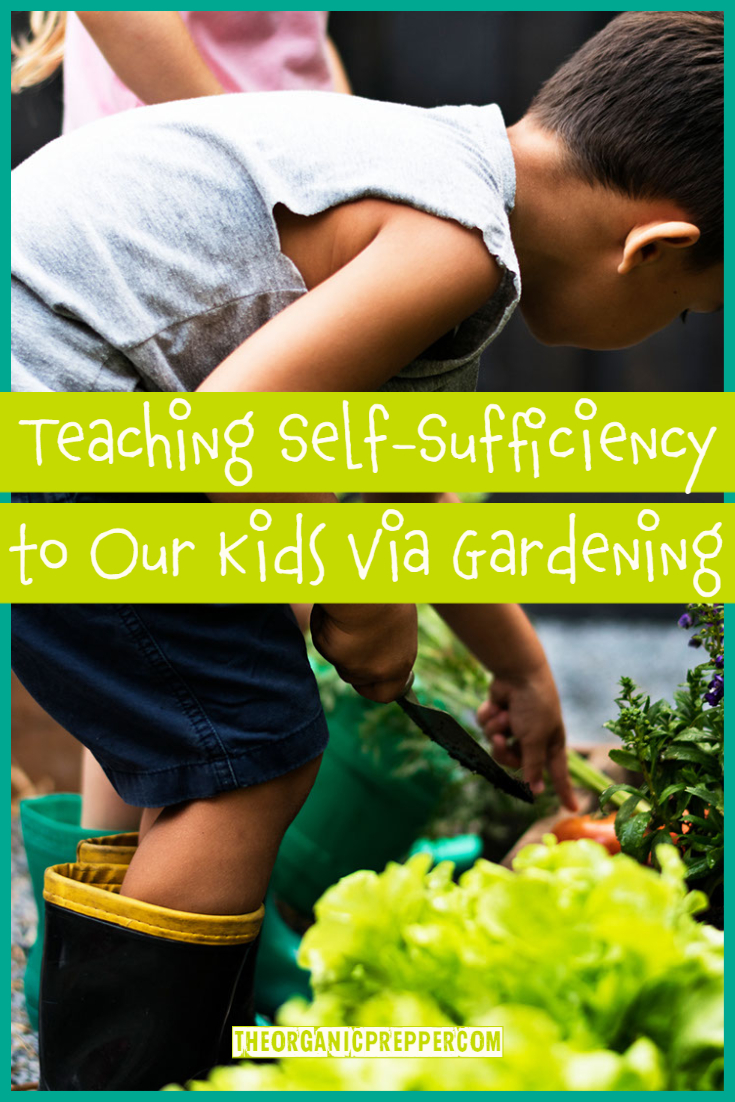 Teaching Self-Sufficiency to Our Kids Via Gardening