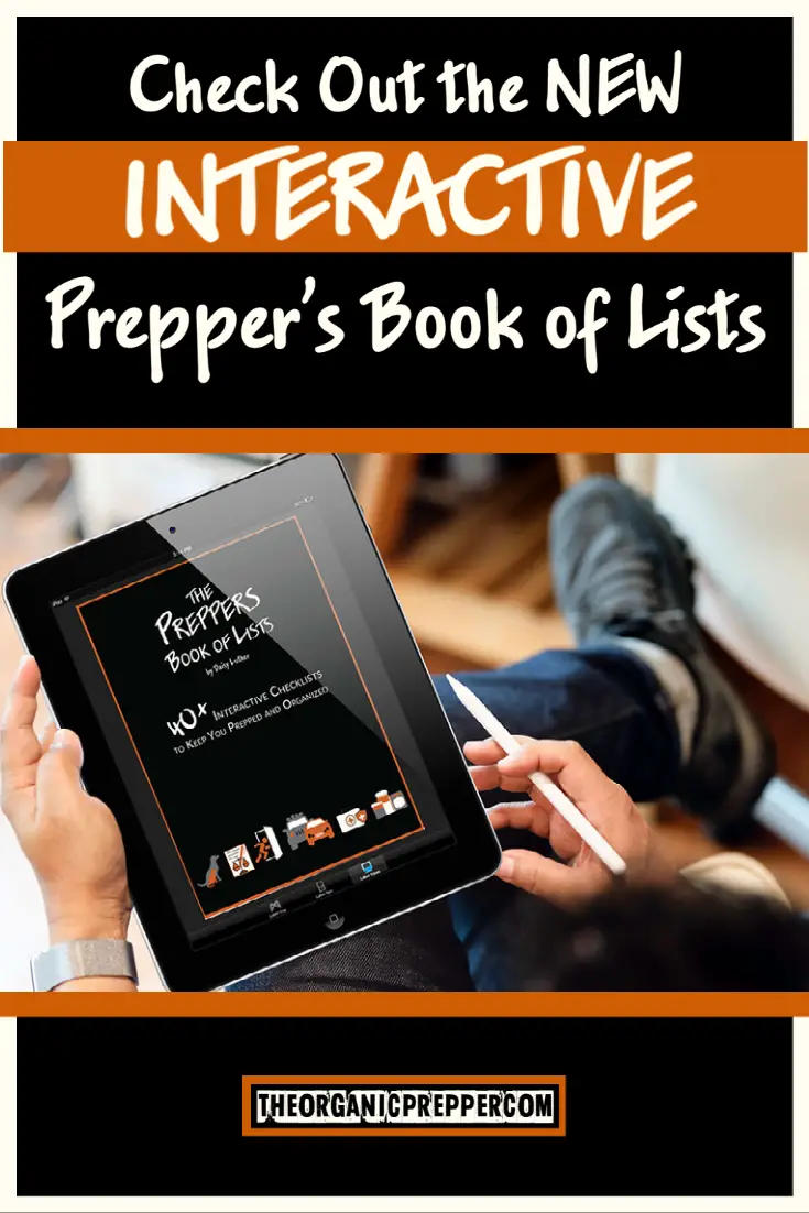 Look at This New INTERACTIVE Book of Checklists for Preppers