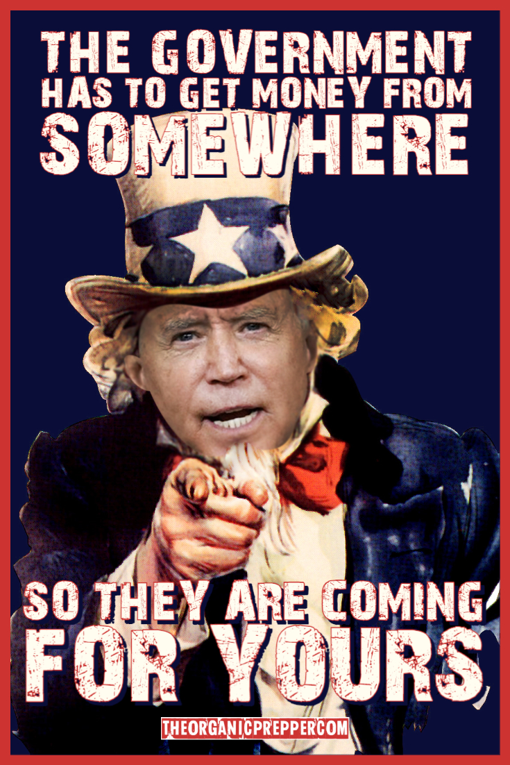 The Government Has to Get Money from Somewhere So They\'re Coming for YOURS