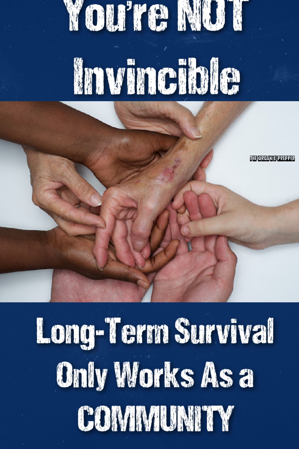 You\'re NOT Invincible: Long-Term Survival Only Works As a Community