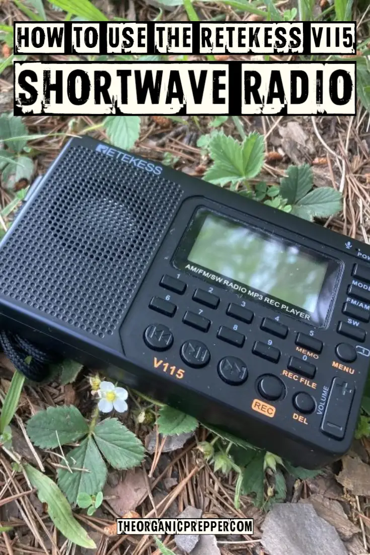 How to Use the Retekess V115 Shortwave Radio