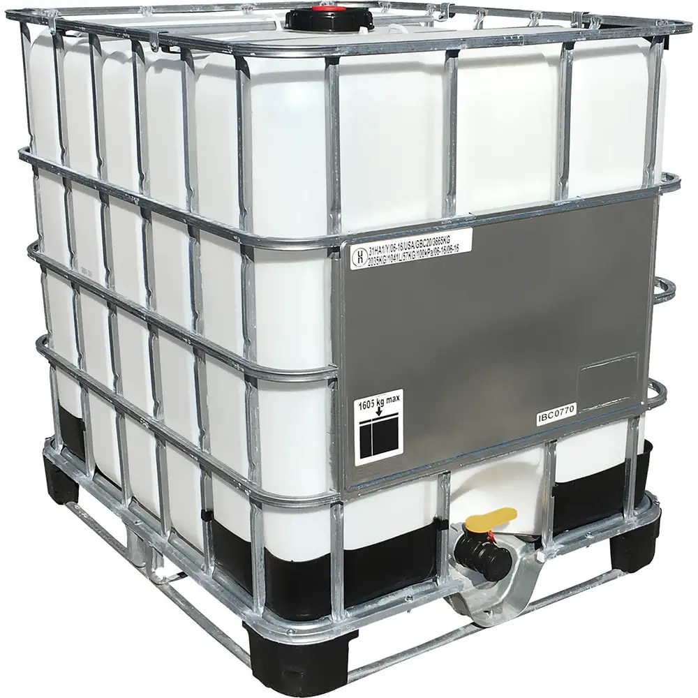3 Ways to Store a LOT of Water in Smaller Spaces 275gallon-new-ibc
