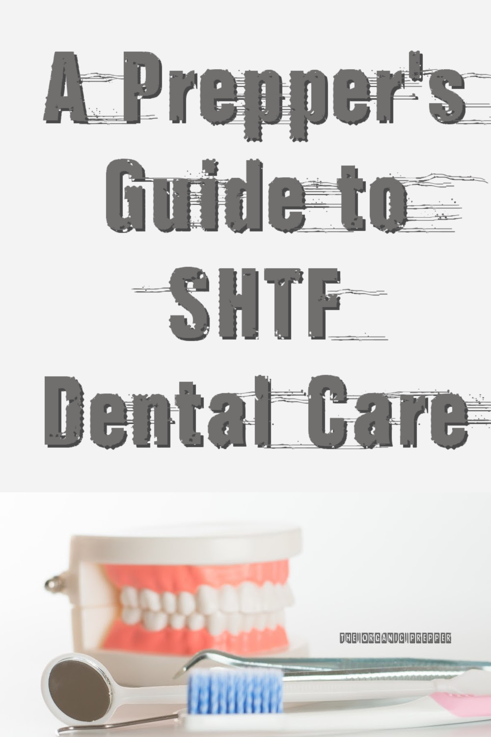 A Prepper\'s Guide to SHTF Dental Care