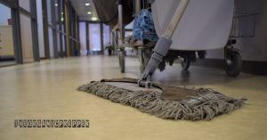 pandemic, mopping floor