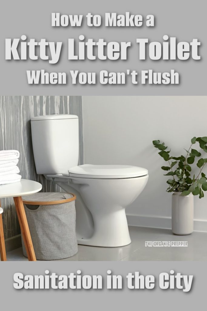 Make a Kitty Litter Bathroom When You Cannot Flush Prepper Daily Buzz