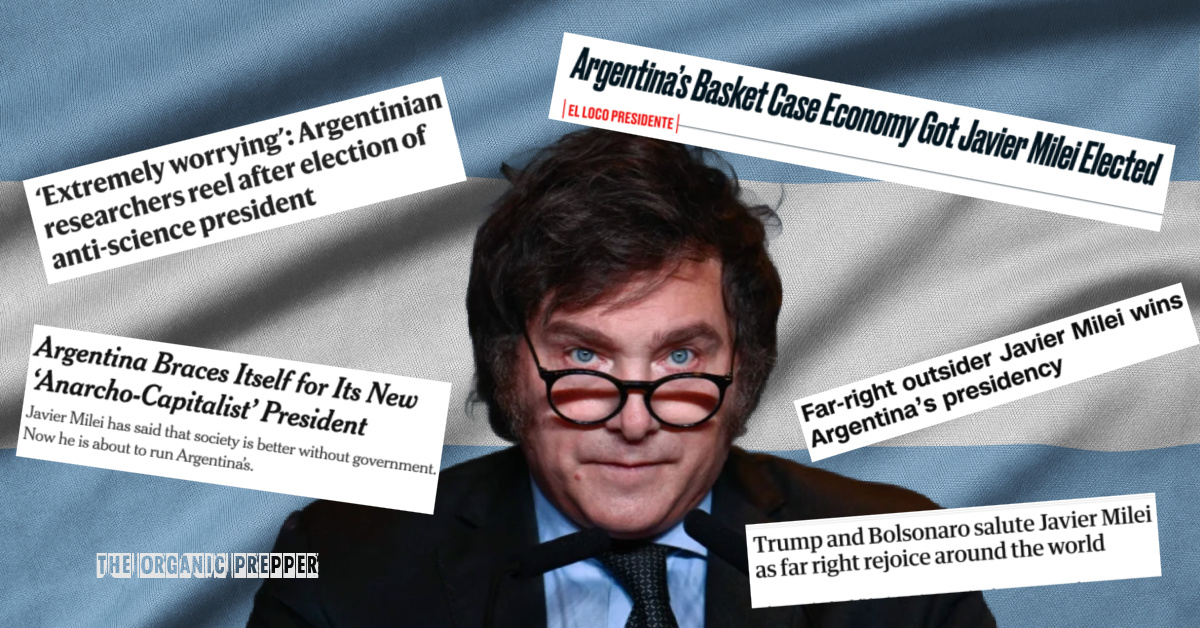 Argentina Just Elected a Libertarian President &; the MSM Hates Javier Milei