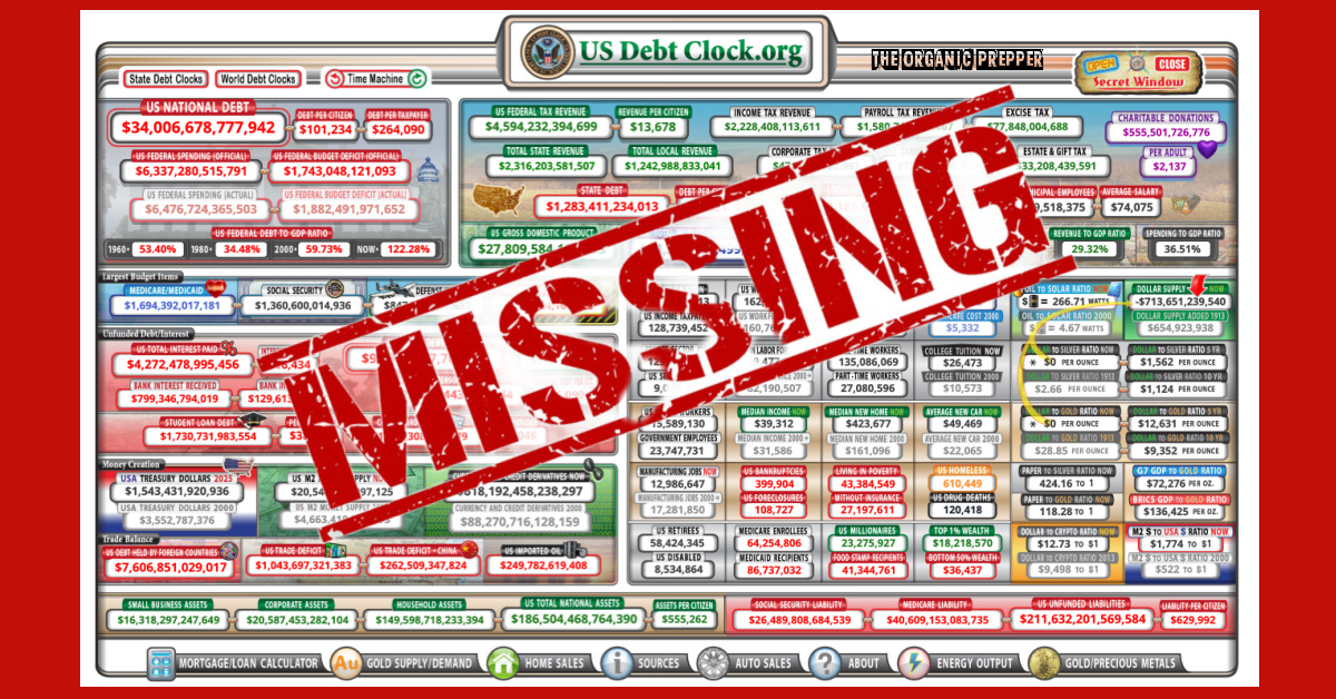 We Have to Budget‚ But the US Government Doesn’t. They “Lost” $21 Trillion.